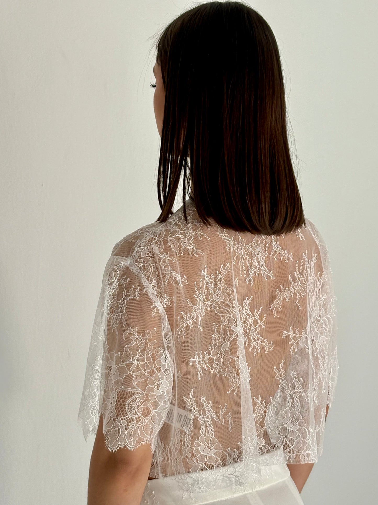 The Haze chantilly cape