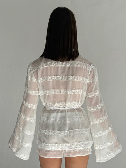 The Pure laced blouse