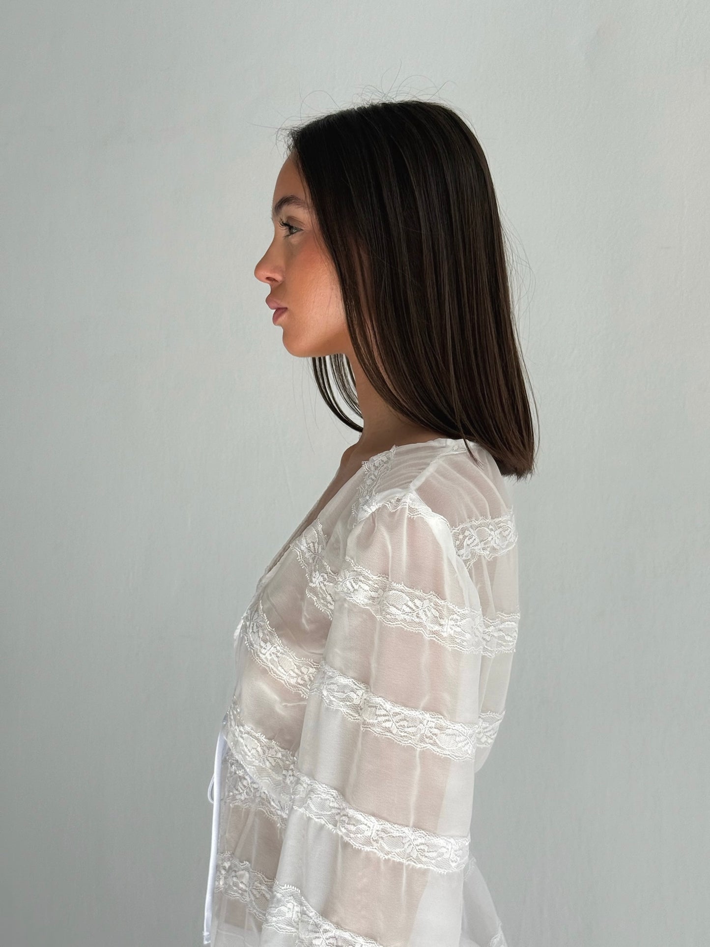 The Pure laced blouse