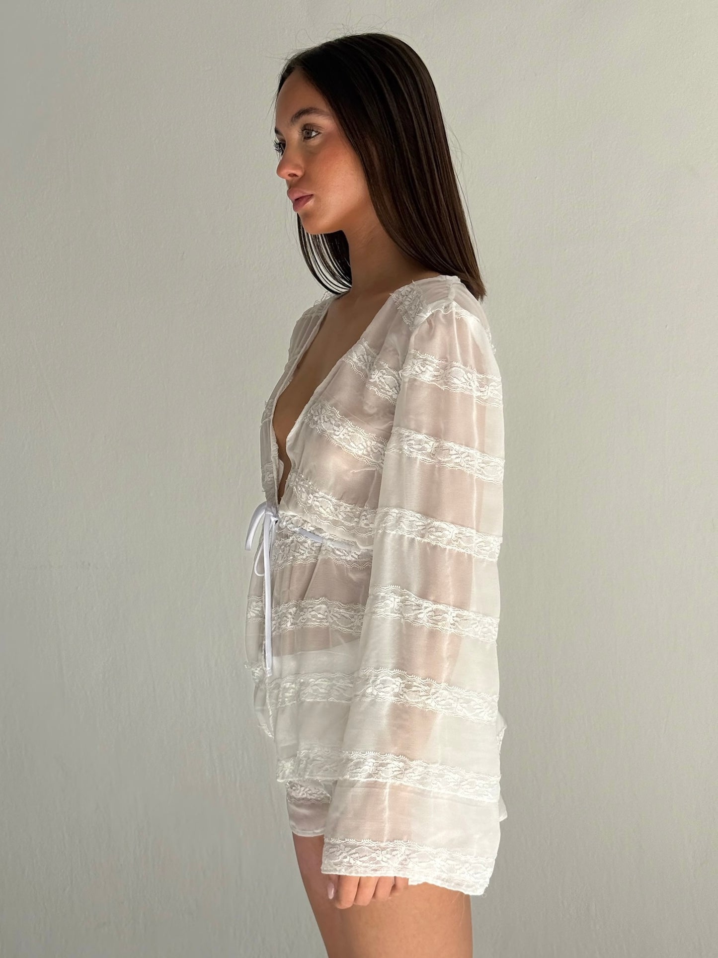 The Pure laced blouse