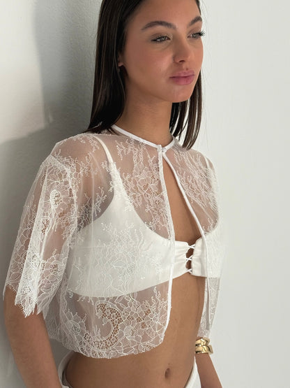 The Haze chantilly cape