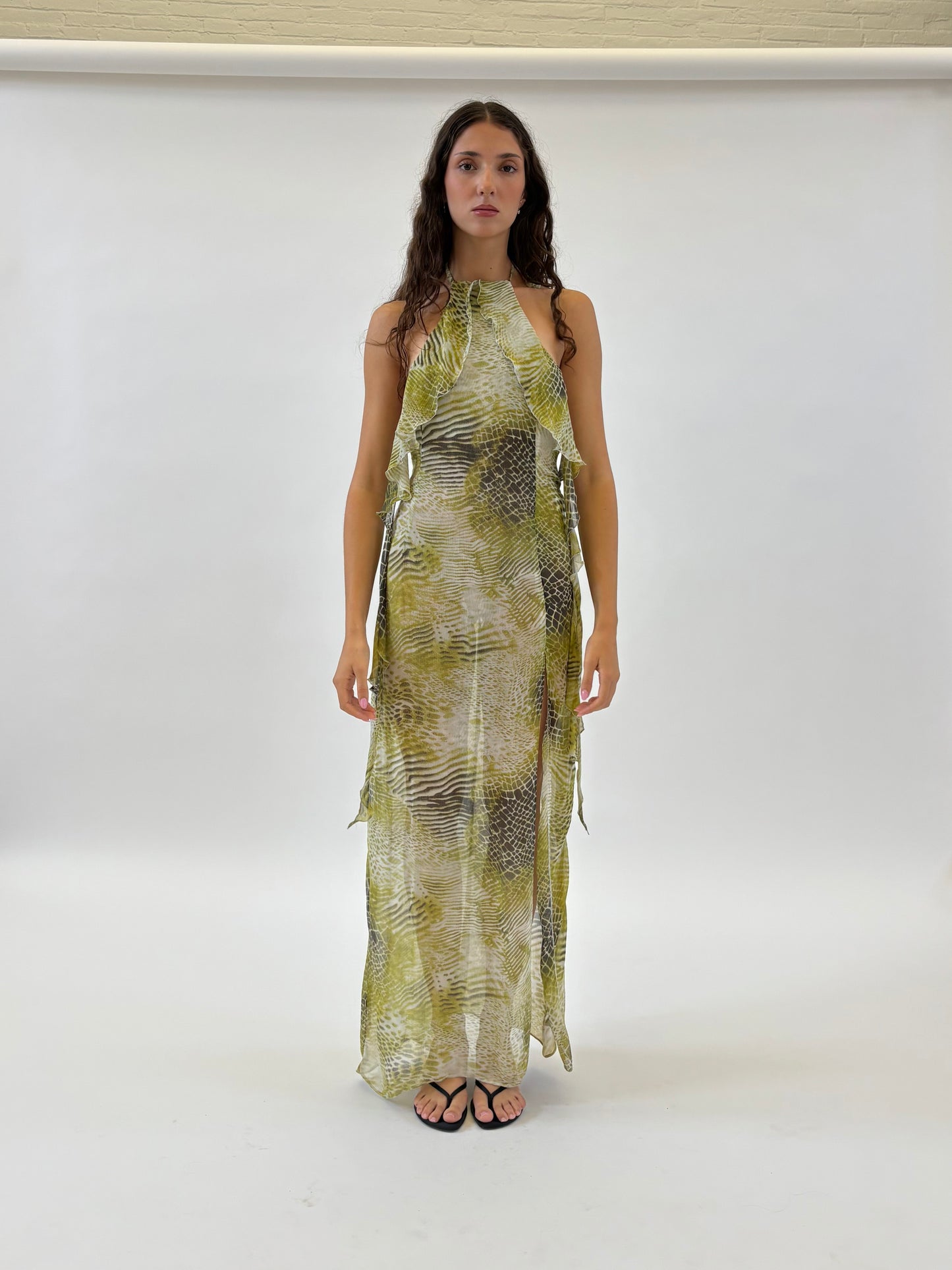 The Untamed printed dress