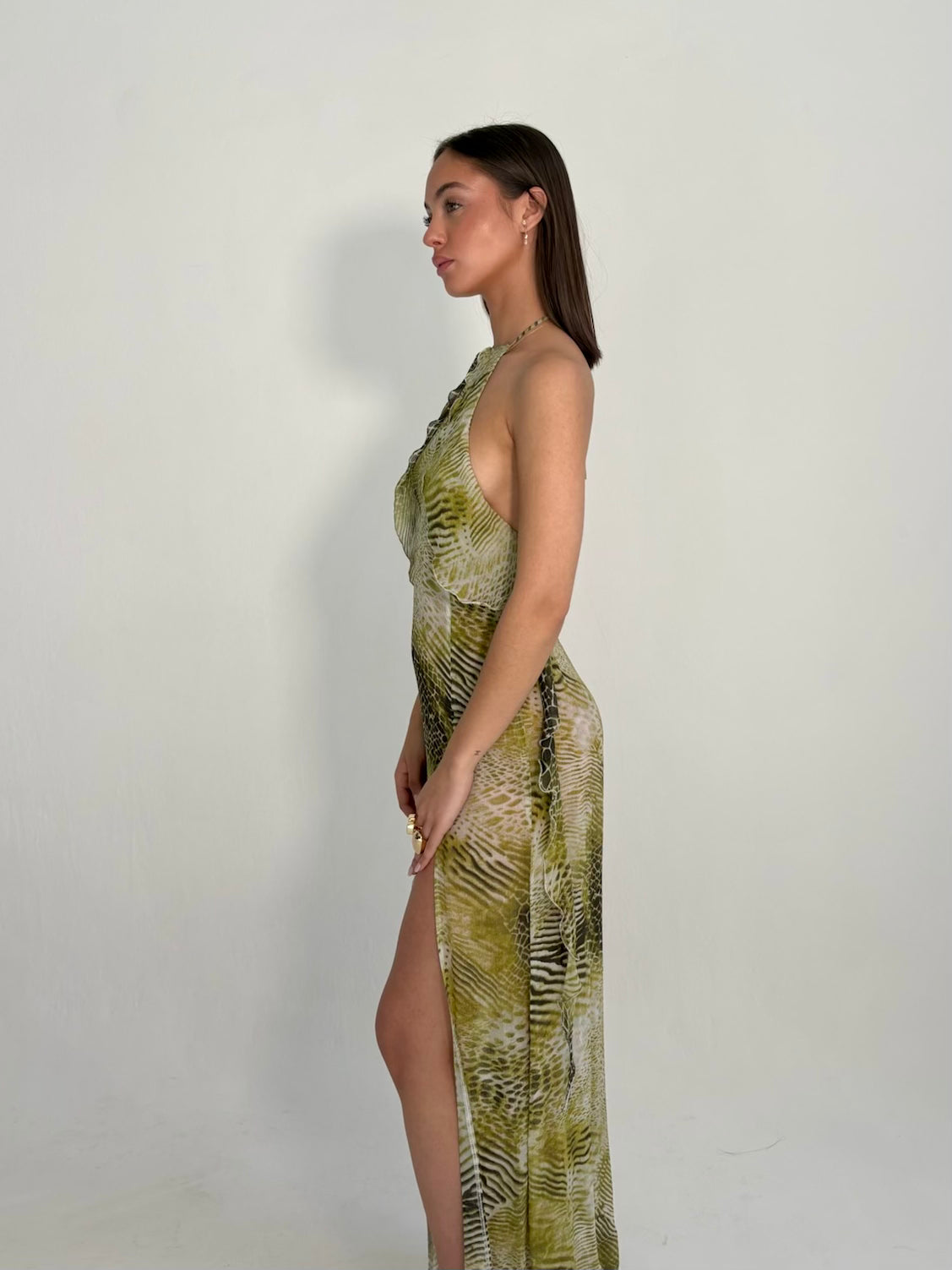 The Untamed printed dress