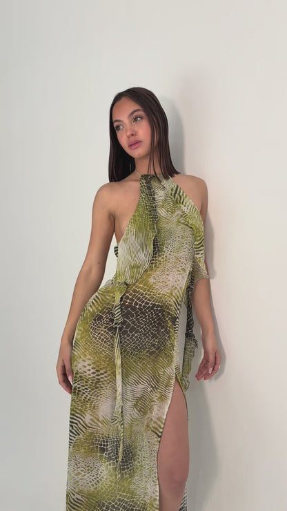 The Untamed printed dress